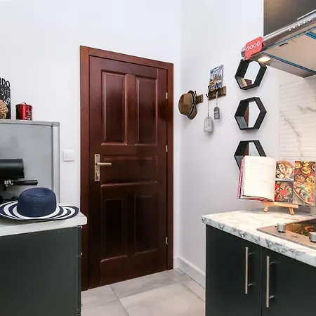 Apartament Berg Red Obok Starego Miasta Gdańsk